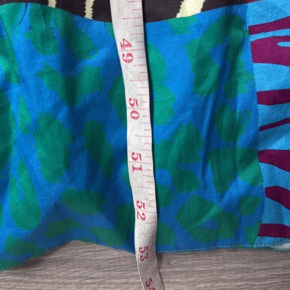 Geisha Designs for Anthropologie Long-Sleeve Printed Maxi Dress Large - Picture 15 of 15